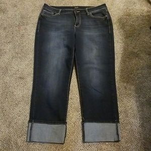 Earl stretch crop jeans